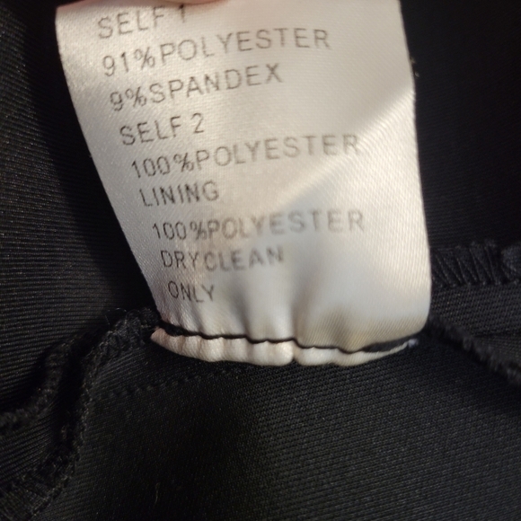 Tadashi Shoji White & Black Lace Trumpet Dress - Picture 8 of 8